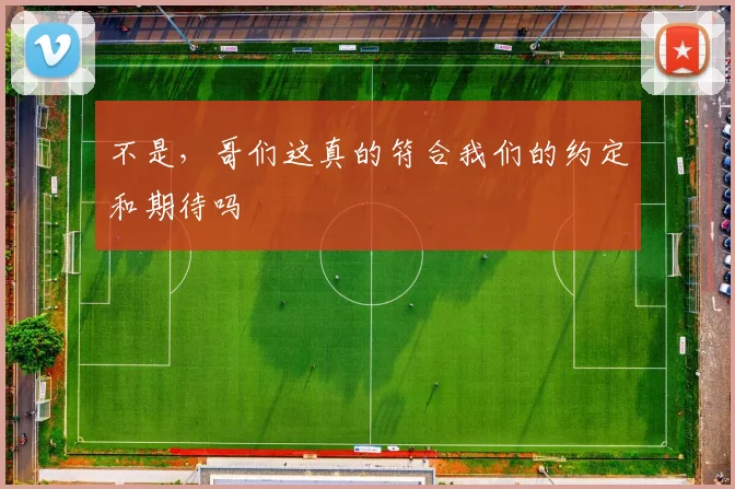 不是，哥们这真的符合我们的约定和期待吗